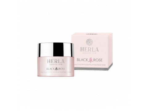 HERLA Black Rose maitinanti veido kaukė Multi-Nutritive Exfoliating Mask 50ml